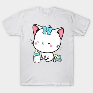 Cute angora cat is a baby T-Shirt